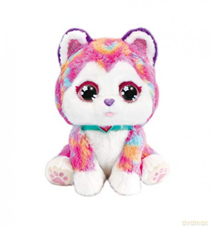 VTech Hope the Rainbow Husky, Interactive Soft Toy for Children, Soft Plush for Sensory Play, Cute Dog Plush Toy for Girls and Boys Aged 3 + Years, English Version