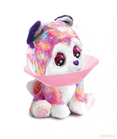 VTech Hope the Rainbow Husky, Interactive Soft Toy for Children, Soft Plush for Sensory Play, Cute Dog Plush Toy for Girls and Boys Aged 3 + Years, English Version