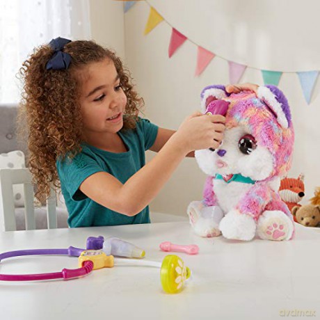 VTech Hope the Rainbow Husky, Interactive Soft Toy for Children, Soft Plush for Sensory Play, Cute Dog Plush Toy for Girls and Boys Aged 3 + Years, English Version
