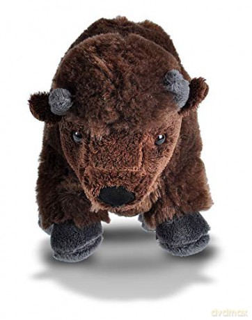 WIld Republic Bison Baby Plush Soft Toy, Cuddlekins Cuddly Toys, Gifts for Kids 20cm