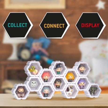 WOW! STUFF - Nano Pods Wizarding World Surprise Connectable Collectable | Character Attached within a Connectable Pod | For Kids and Adult Harry Potter toy collectors | Collect and Connect Wave 1