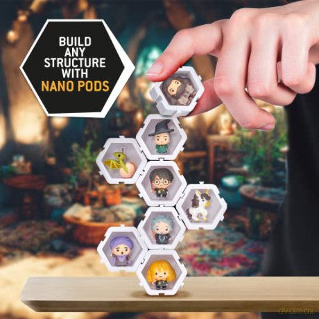 WOW! STUFF - Nano Pods Wizarding World Surprise Connectable Collectable | Character Attached within a Connectable Pod | For Kids and Adult Harry Potter toy collectors | Collect and Connect Wave 1