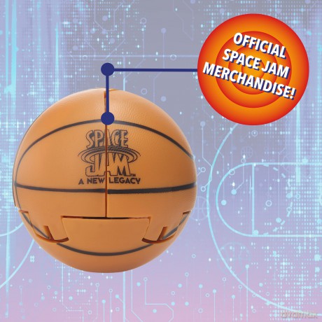 WOW! STUFF Drop n Bugs Bunny Space Jam: A New Legacy Basketball Pop-up Plush | Official Film Collectables, Toys and Gifts for Boys and Girls, Aged 5
