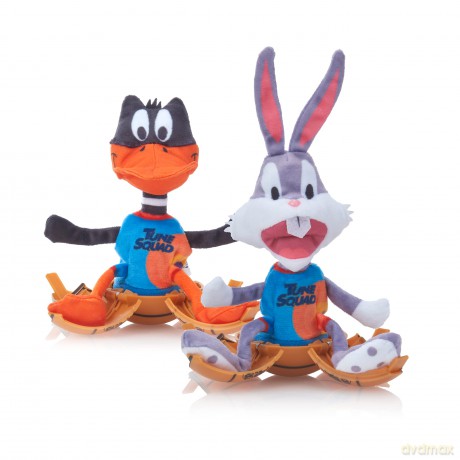 WOW! STUFF Drop n Daffy Duck Space Jam: A New Legacy | Basketball Pop-up Plush | Official Film Collectables, Toys and Gifts for Boys and Girls, Aged 5