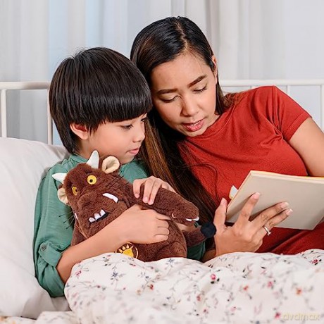 WOW! STUFF The Gruffalo Interactive Plush | Official Talking 12" Soft Toy From The Julia Donaldson and Axel Scheffler Childrens Books and Films | For Boys and Girls Aged 2 to 6