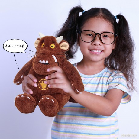 WOW! STUFF The Gruffalo Interactive Plush | Official Talking 12" Soft Toy From The Julia Donaldson and Axel Scheffler Childrens Books and Films | For Boys and Girls Aged 2 to 6