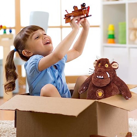 WOW! STUFF The Gruffalo Interactive Plush | Official Talking 12" Soft Toy From The Julia Donaldson and Axel Scheffler Childrens Books and Films | For Boys and Girls Aged 2 to 6
