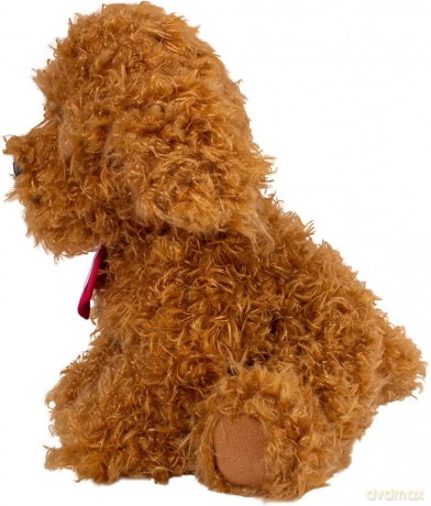 Waffle the Wonder Dog 539 3401 Soft Toy with Sound, Brown