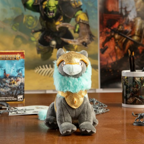 Warhammer Age of Sigmar Sacrosanct Gryph-hound - Collectible Plush Toy - 6.5 Inch