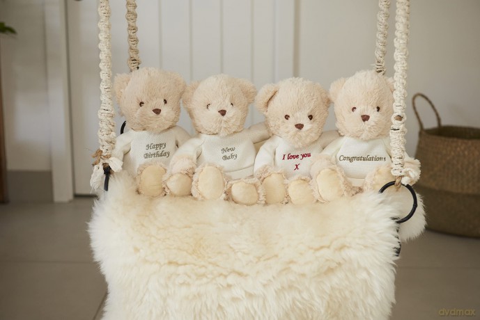 Warmies WAR-SEN-1 Heatable Plush Toy, Cream