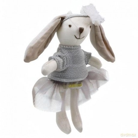 Wilberry - Collectables - Silver Rabbit Soft Toy - WB001511