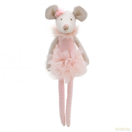 Wilberry - Dancers - Pink Mouse Soft Toy - WB004106