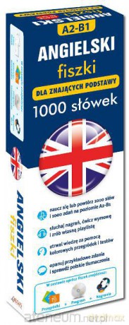 Angielski - Fiszki 1000 słówek dla znających podst [KSIĄŻKA]