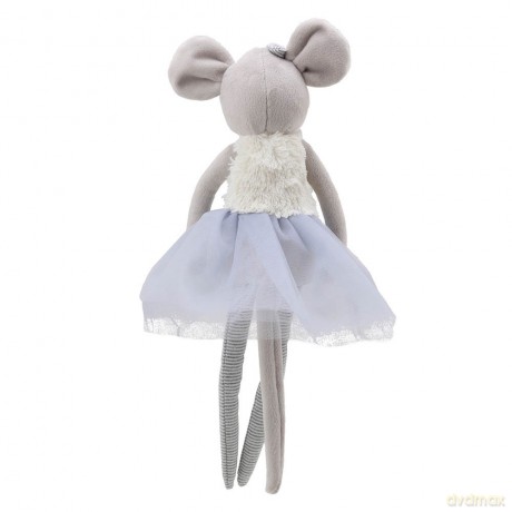 Wilberry - Dancers - Silver Mouse Soft Toy - WB004108