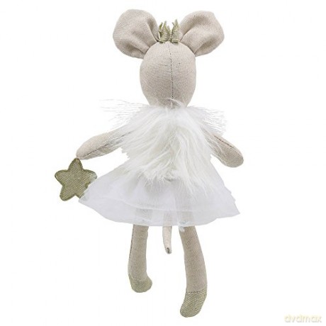 Wilberry - Dancers - White Mouse Soft Toy - WB004105