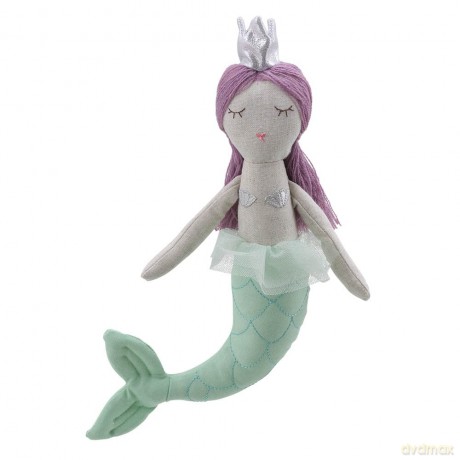 Wilberry - Dolls - Mermaid with Purple Hair Soft Toy - WB001026