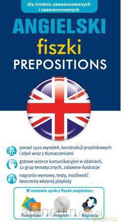 Angielski - Fiszki. Prepositions [KSIĄŻKA]