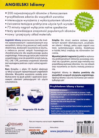 Angielski - Idiomy (książka + audio CD) [KSIĄŻKA]