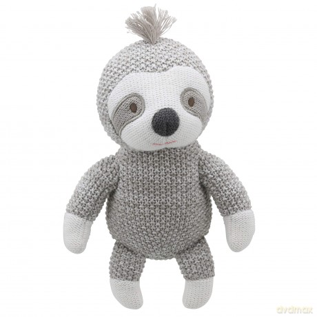 Wilberry - Knitted - Sloth Soft Toy - WB004325