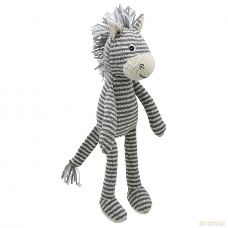 Wilberry - Knitted - Zebra Soft Toy - WB004335