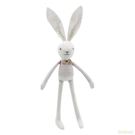 Wilberry - Linen - Hare with Bow Tie Soft Toy - WB004220