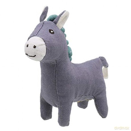 Wilberry - Pets in Baskets - Donkey Soft Toy - WB001801