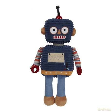Wilberry - Robots - Dark Blue Robot Soft Toy - WB003601