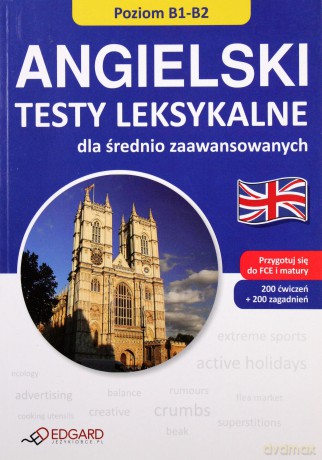 Angielski - Testy Leksykal B1-B2 [KSIĄŻKA]