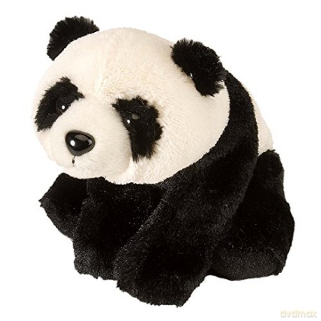 Wild Republic 10842 Panda Baby Plush Soft, Cuddlekins Cuddly Toys, Gifts for Kids 20 cm, Black-White