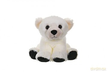 Wild Republic 10845 Polar Bear Baby Plush, Cuddlekins Cuddly Soft Toys, Kids Gifts, 20 cm Mini