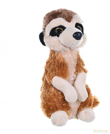 Wild Republic 10870 Meerkat Plush, Cuddlekins Cuddly Soft Toys, Kids Gifts, 20 cm, Multi