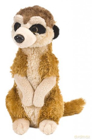 Wild Republic 10870 Meerkat Plush, Cuddlekins Cuddly Soft Toys, Kids Gifts, 20 cm, Multi
