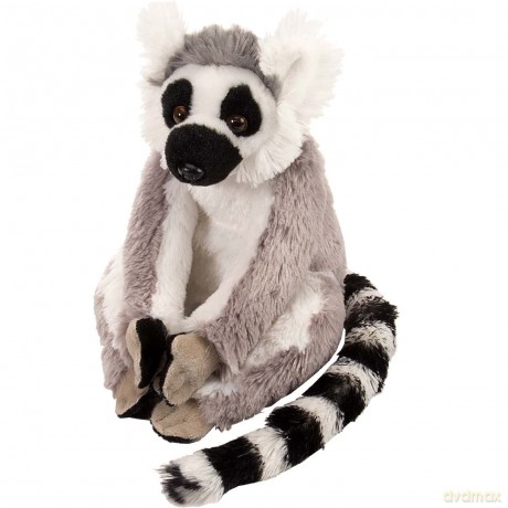 Wild Republic 10880 Ring Tailed Lemur Cuddlekins Mini, 20 cm
