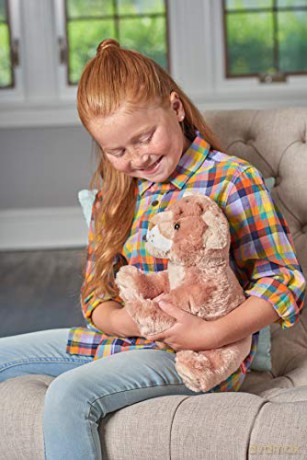 Wild Republic 10911 Lion Baby Plush Soft, Cuddlekins Cuddly Toys, Gifts for Kids, Brown, 30cm