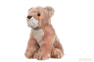 Wild Republic 10911 Lion Baby Plush Soft, Cuddlekins Cuddly Toys, Gifts for Kids, Brown, 30cm