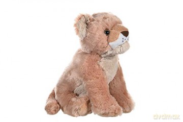 Wild Republic 10911 Lion Baby Plush Soft, Cuddlekins Cuddly Toys, Gifts for Kids, Brown, 30cm