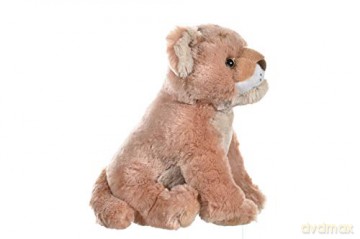 Wild Republic 10911 Lion Baby Plush Soft, Cuddlekins Cuddly Toys, Gifts for Kids, Brown, 30cm