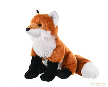 Wild Republic 10944 Cuddlekins Red Fox Cuddly Soft toys, 30 cm