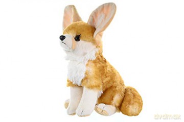 Wild Republic 11507 Fennec Fox Plush Soft, Cuddlekins Cuddly Toys, Gifts for Kids, Brown,30 cm