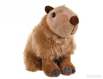 Wild Republic 11706 Capybara, Stuffed Animal, Plush Toy, Gifts for Kids, brown, Cuddlekins 12 Inches