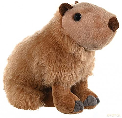 Wild Republic 11706 Capybara, Stuffed Animal, Plush Toy, Gifts for Kids, brown, Cuddlekins 12 Inches
