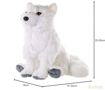 Wild Republic 12228 Cuddlekins Arctic Fox, 30 cm