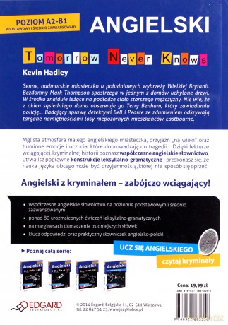 Angielski kryminał z ćw. - Tomorrow ver Knows [KSIĄŻKA]