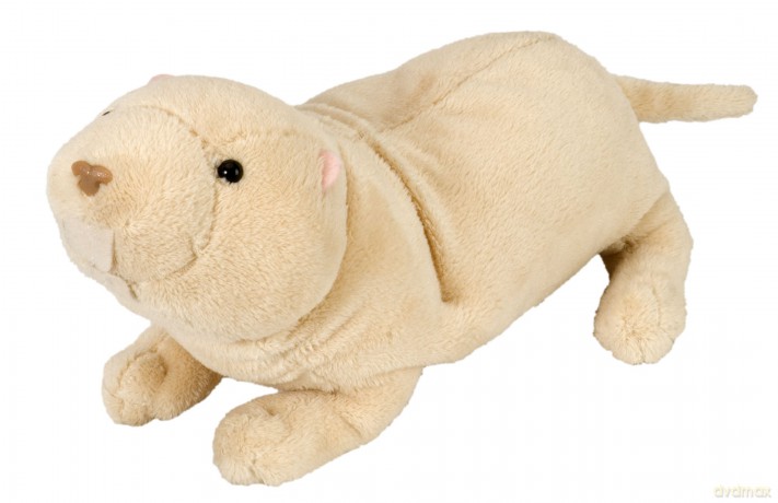 Wild Republic 12295 cuddlekins-mini naked mole rat 8" Stuffed Animal Plush Toy,Black