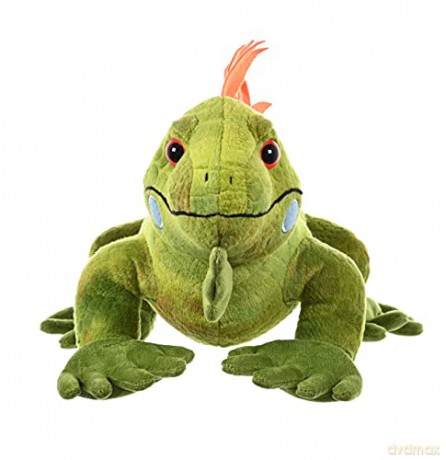 Wild Republic 12905 Iguana Plush, Cuddlekins Cuddly Soft Toys, Kids Gifts, 15 inches