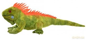 Wild Republic 12905 Iguana Plush, Cuddlekins Cuddly Soft Toys, Kids Gifts, 15 inches