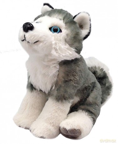 Wild Republic 13435 Husky Animal Cuddlekins Mini, 20 cm