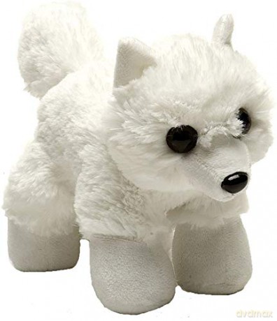 Wild Republic 16224, Arctic Fox Hugems Plush, Cuddly Soft Toy, 18 cm