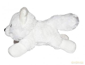 Wild Republic 16224, Arctic Fox Hugems Plush, Cuddly Soft Toy, 18 cm