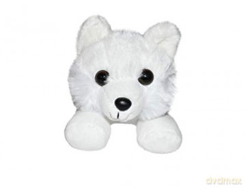 Wild Republic 16224, Arctic Fox Hugems Plush, Cuddly Soft Toy, 18 cm